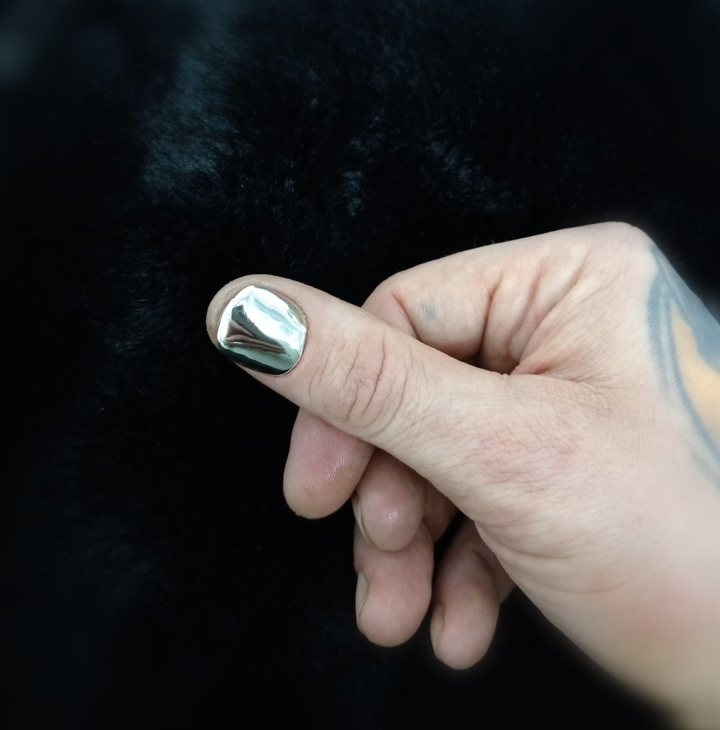 Custom made precious metal nails